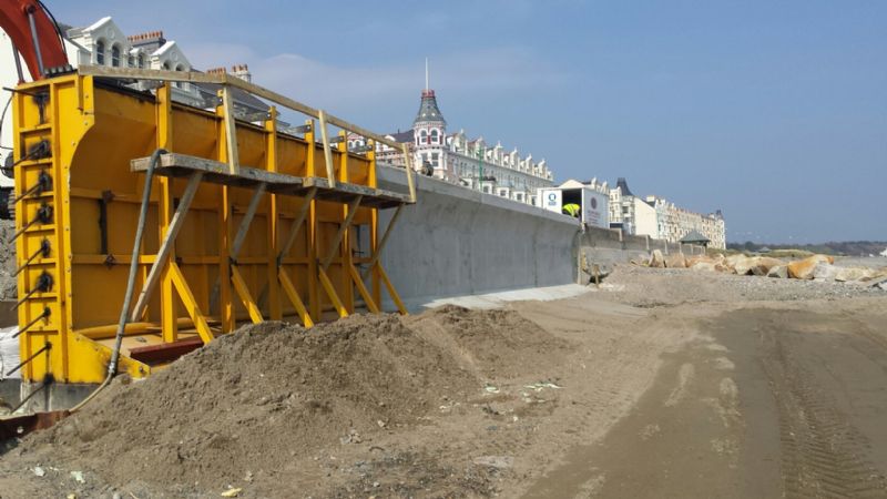 New Sea Wall, Ramsey